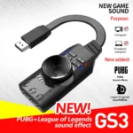 GS3 External USB 71 Sound Card for PC  Laptop | PricZone