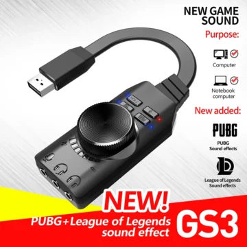 GS3 External USB 71 Sound Card for PC  Laptop | PricZone