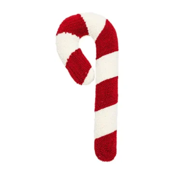 Festive Candy Cane Pillow   Xmas Decor | PricZone