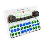 X50 RGB Bluetooth DJ Mixer   Live Stream Sound 5 | PricZone