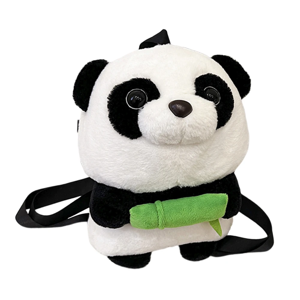 Kawaii Panda Plush Backpack for Kids