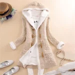 Comfy Cashmere Hooded Cardigan for Women 4 | PricZone