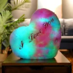 LED Heart Pillow   Glow Soft  Cute 14in 5 | PricZone