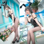Sakurajima Mai Bunny Cosplay Suit  Wig 3 | PricZone