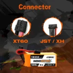 CNHL 6S 222V 1800mAh Lipo Battery XT60 5 | PricZone