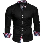 Slim Fit Mens Plaid Polo Shirt   Formal  Stylish 2 | PricZone