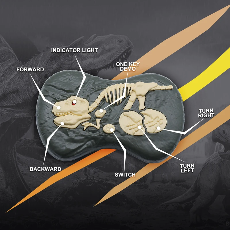 Blue Raptor RC Dino Toy Kids Jurassic Gift 2 | PricZone Blue Raptor RC Dino Toy Kids Jurassic Gift 2 | PricZone