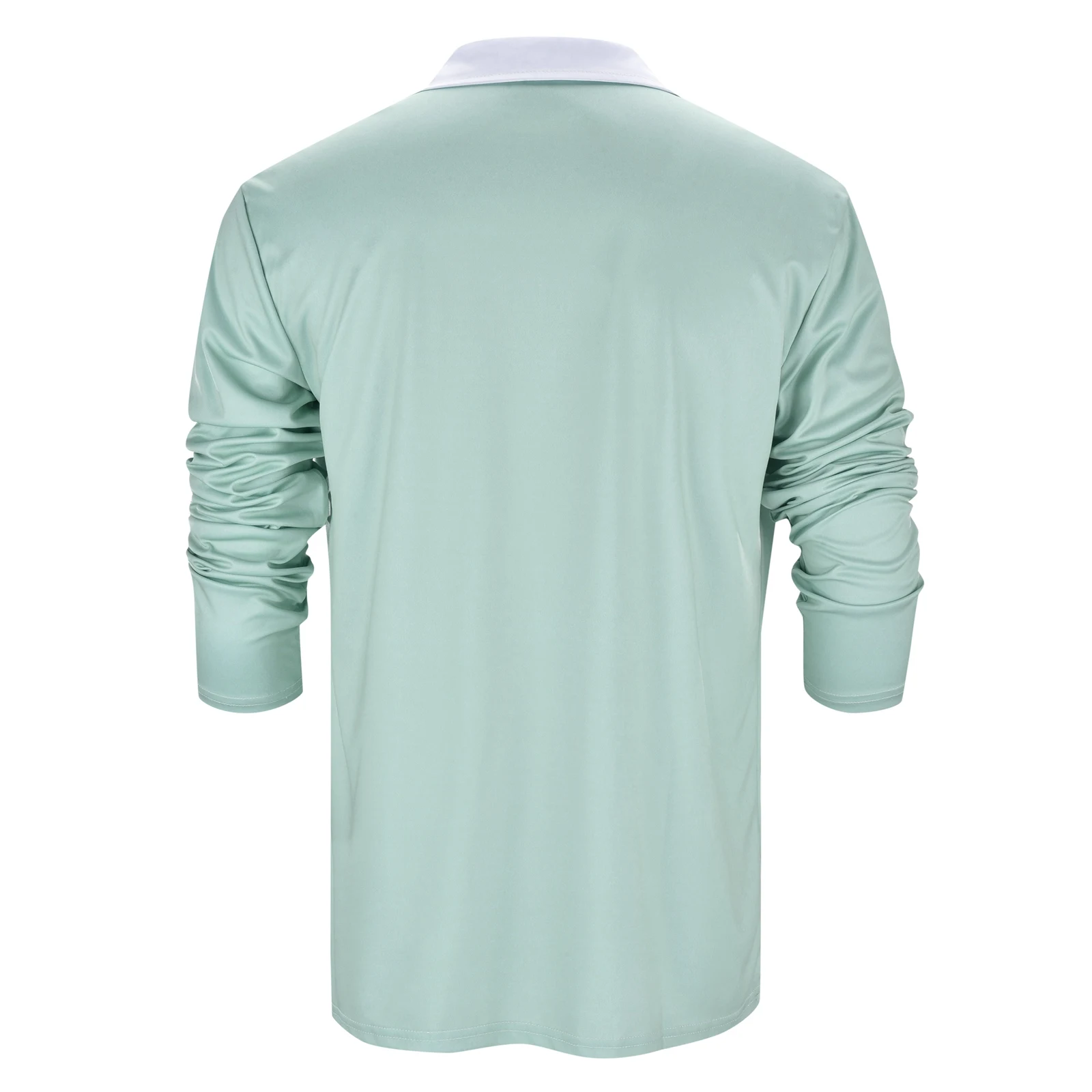 Plaid Collar Polo Shirt Casual Long Sleeve 5 | PricZone Plaid Collar Polo Shirt Casual Long Sleeve 5 | PricZone