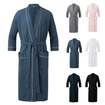 Thick Terry Kimono Bathrobe   Unisex | PricZone