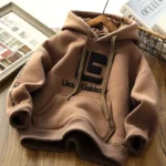 Boys Warm Velvet Hoodie   Winter Thermal 2 | PricZone