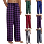 Classic Plaid Mens Pajamas with Pockets 5 | PricZone