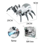 Fun RC Spray Spider   Light  Music Toy 5 | PricZone