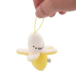 Mini Banana Plush Keychain   Cute  Soft | PricZone