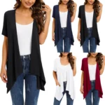 Chic Asymmetric Hem Open Front Cardigan 6 | PricZone Chic Asymmetric Hem Open Front Cardigan 6 | PricZone