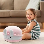 Rabbit Macaron Plush Toy  Cushion 9 3 | PricZone