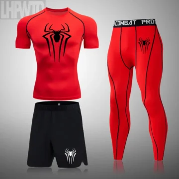 Men's Superhero Rashguard Gym Shirt 2