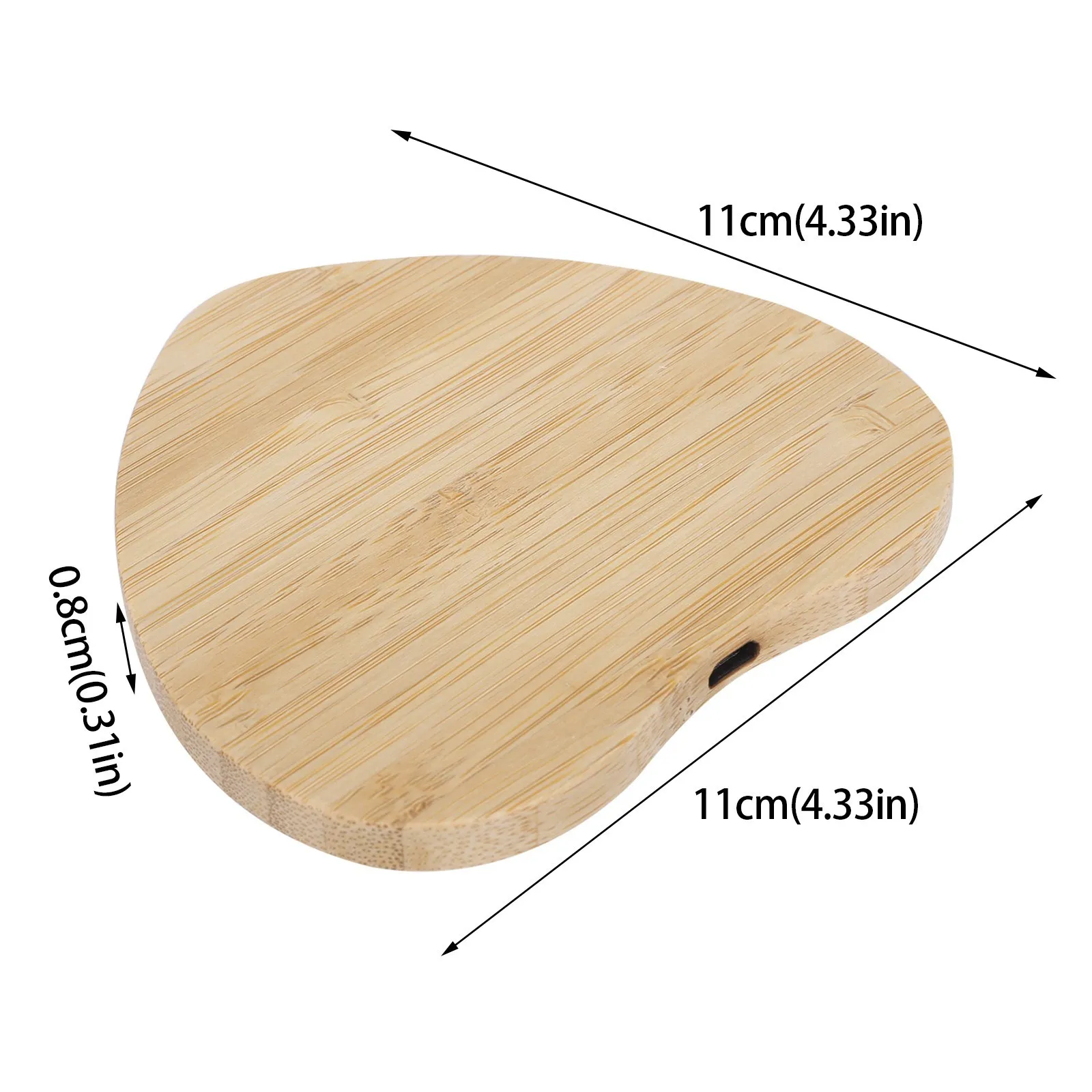 Slim Qi Wood Charger Pad iPhoneSamsung 6 | PricZone Slim Qi Wood Charger Pad iPhoneSamsung 6 | PricZone