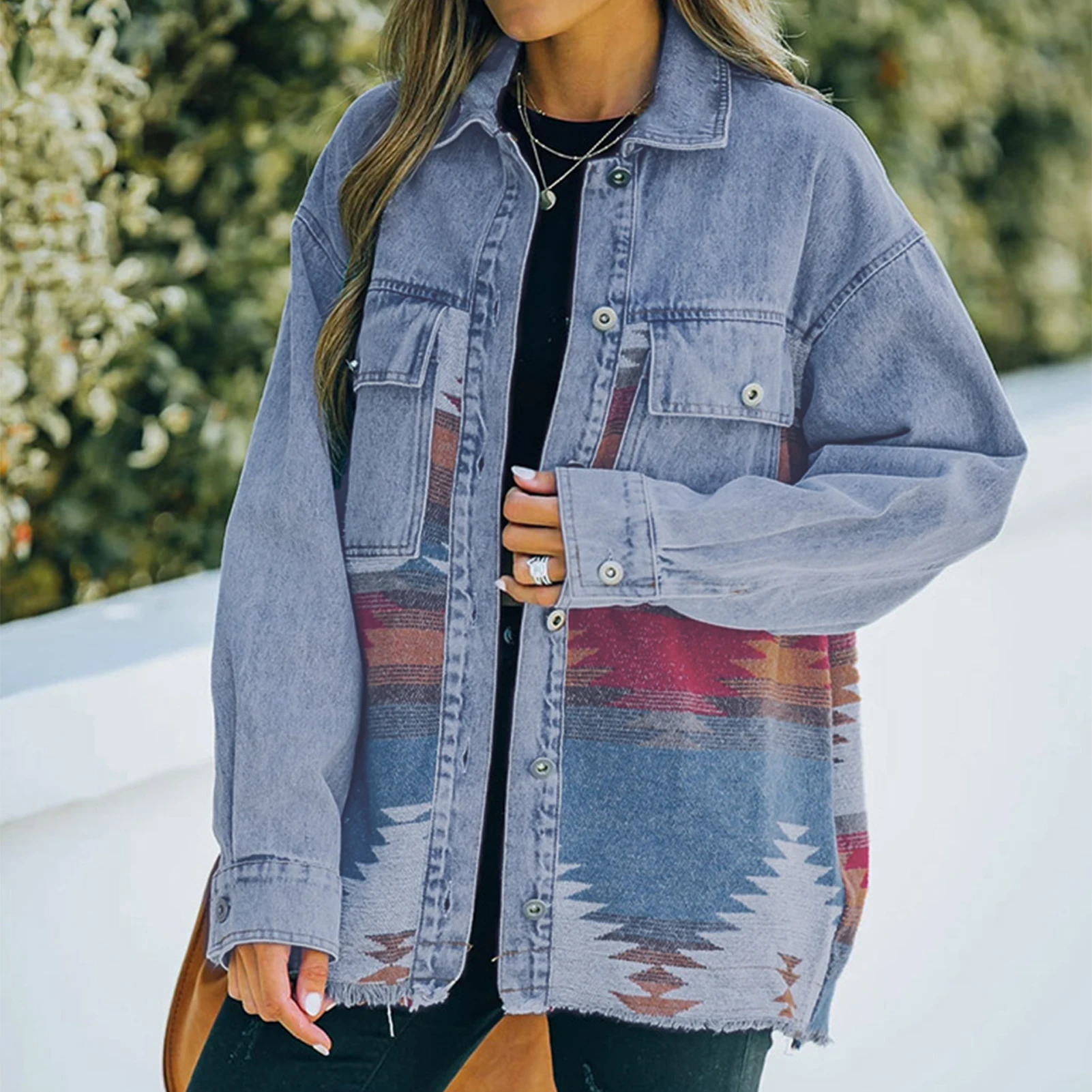 Oversized Denim Jacket Casual Winter Wear 3 | PricZone Oversized Denim Jacket Casual Winter Wear 3 | PricZone