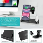 3in1 Foldable Charger Phone Stand 5 | PricZone 3 in 1 Foldable Charger Phone Stand 5 | PricZone