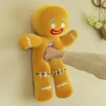Xmas Gingerbread Plush Toy   Soft  Cuddly | PricZone