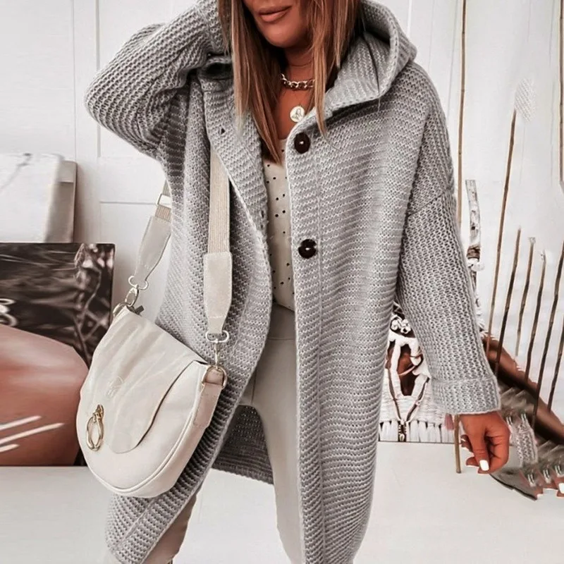 Oversize Knit Y2k Hooded Cardigan 3 | PricZone Oversize Knit Y2k Hooded Cardigan 3 | PricZone