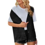 Fringe Denim Vest for Women 6 | PricZone Fringe Denim Vest for Women 6 | PricZone