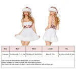 Sexy Mrs Claus Snowman Dress  Accessories 6 | PricZone