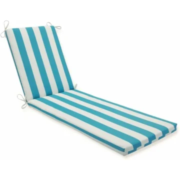 Stripe Chaise Lounge Cushion   Weatherproof | PricZone