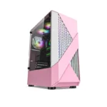 ATX Mid Tower Diamond Grid Gaming Case 3 | PricZone