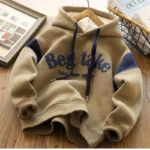 Warm Hoodie for Kids 4 12Y   Letter Print 3 | PricZone
