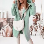 Oversize Knit Y2k Hooded Cardigan 2 | PricZone Oversize Knit Y2k Hooded Cardigan 2 | PricZone