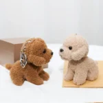 Cute 12cm Teddy Dog Keychain   Plush Toy 6 | PricZone