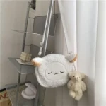 Kawaii Corgi  Cat Plush Crossbody Bag 4 | PricZone