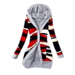 Striped Hooded Cardigan for Women 3 | PricZone