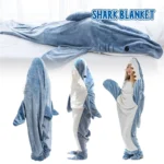 Adult Shark Hoodie Blanket   Cozy  Fun | PricZone