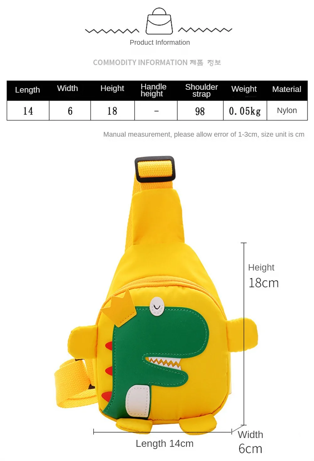 Dino Backpack for Kids - Fun & Durable