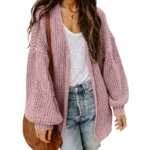 Winter Lantern Sleeve Thick Cardigan Coat 6 | PricZone Winter Lantern Sleeve Thick Cardigan Coat 6 | PricZone