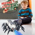 Fun RC Spray Spider   Light  Music Toy | PricZone
