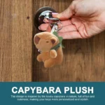 Cute Capybara Plush Keyring Charm | PricZone