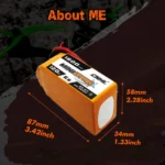 CNHL 6S 222V 1800mAh Lipo Battery XT60 3 | PricZone