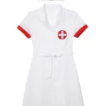 Sexy Nurse Roleplay Costume with Hat Belt 4 | PricZone Sexy Nurse Roleplay Costume with Hat Belt 4 | PricZone