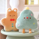 Xmas Gingerbread Plush Toy   Soft  Cuddly 3 | PricZone