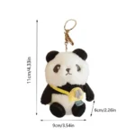 Cute Panda Keychain   Plush Car Charm 6 | PricZone