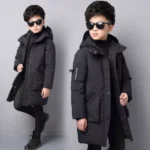 Boys Warm Hooded Winter Parka  30°C | PricZone