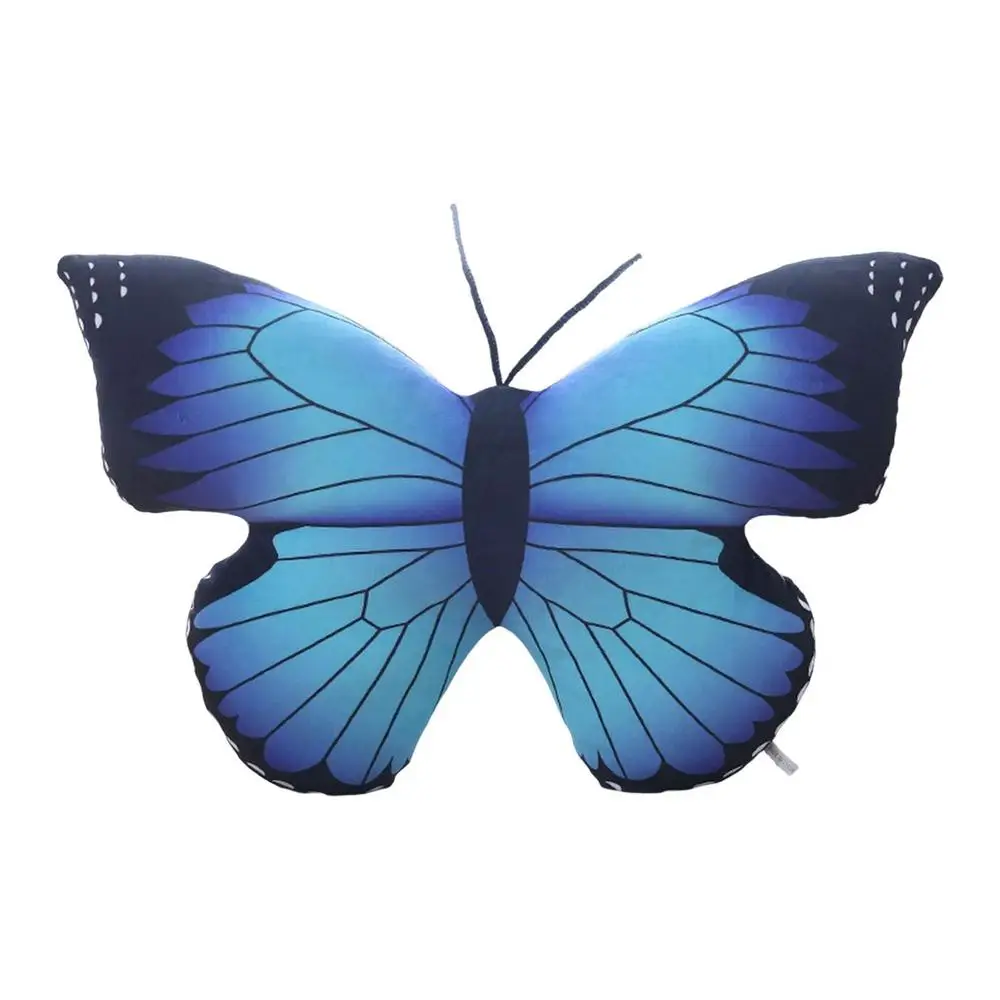 Colorful Butterfly Plush Sofa Pillow