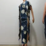 Fashion Denim Vest Coat with Tassel  Metal Chain 5 | PricZone