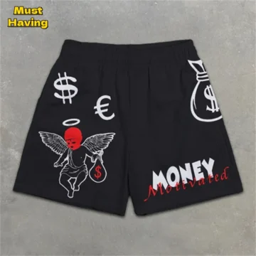 Y2K Graphic Mens Gym Shorts   Quick Dry | PricZone