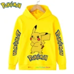 Kids Pikachu Hoodie   Boys  Girls Top | PricZone