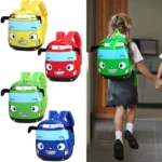 3D Cartoon Bus Backpack for Kids 4 | PricZone 3D Cartoon Bus Backpack for Kids 4 | PricZone