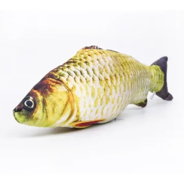 3D Carp Plush Pillow   Cute Catnip Toy Gift | PricZone